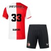 Conjunto (Camiseta+Pantalón Corto) Feyenoord Rotterdam Hancko 33 Primera Equipación 23-24 - Niño